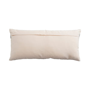 Gold Metallic Striped Lumbar Pillow (X-Large)