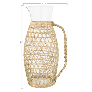 Seagrass Sleeve Pitcher