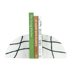 Marble Bookends