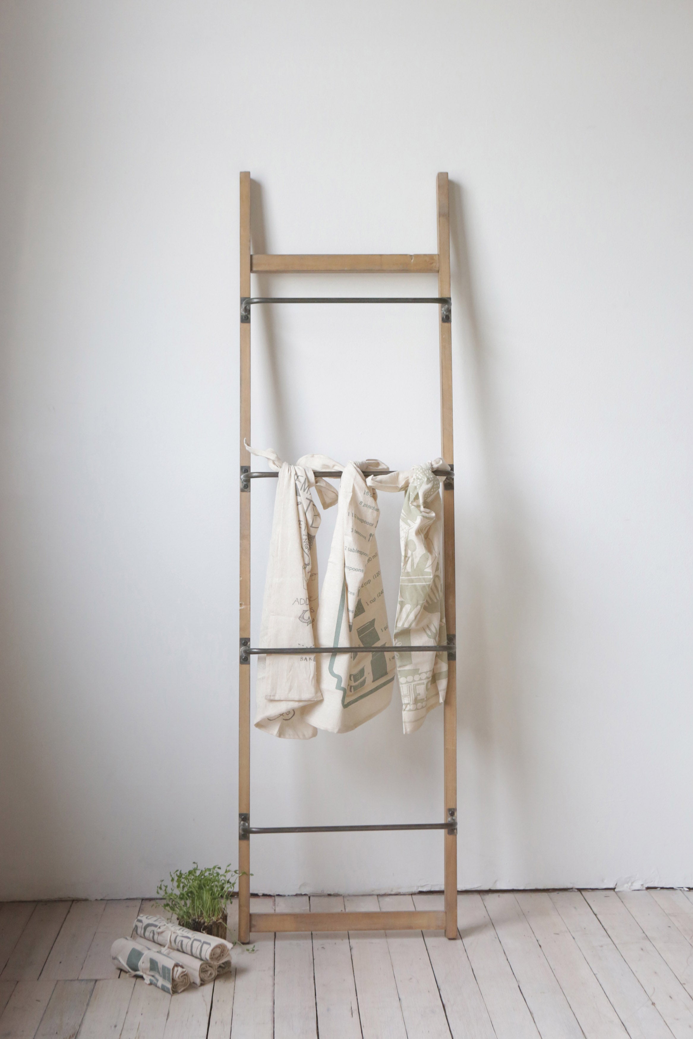 Modern Wood Wall Rack