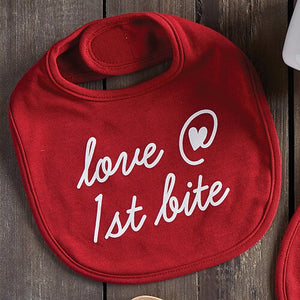 “Love @ 1st Bite” Bib