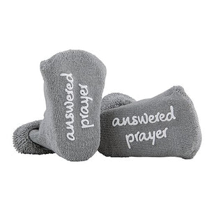 "An Answered Prayer" Onesie Set (3pc)