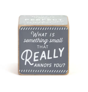 Jumbo Conversation Dice Game