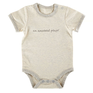 "An Answered Prayer" Onesie Set (3pc)