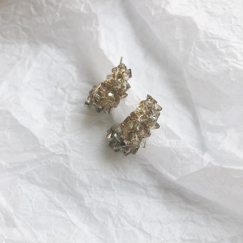 Jagged Crystal Hoop