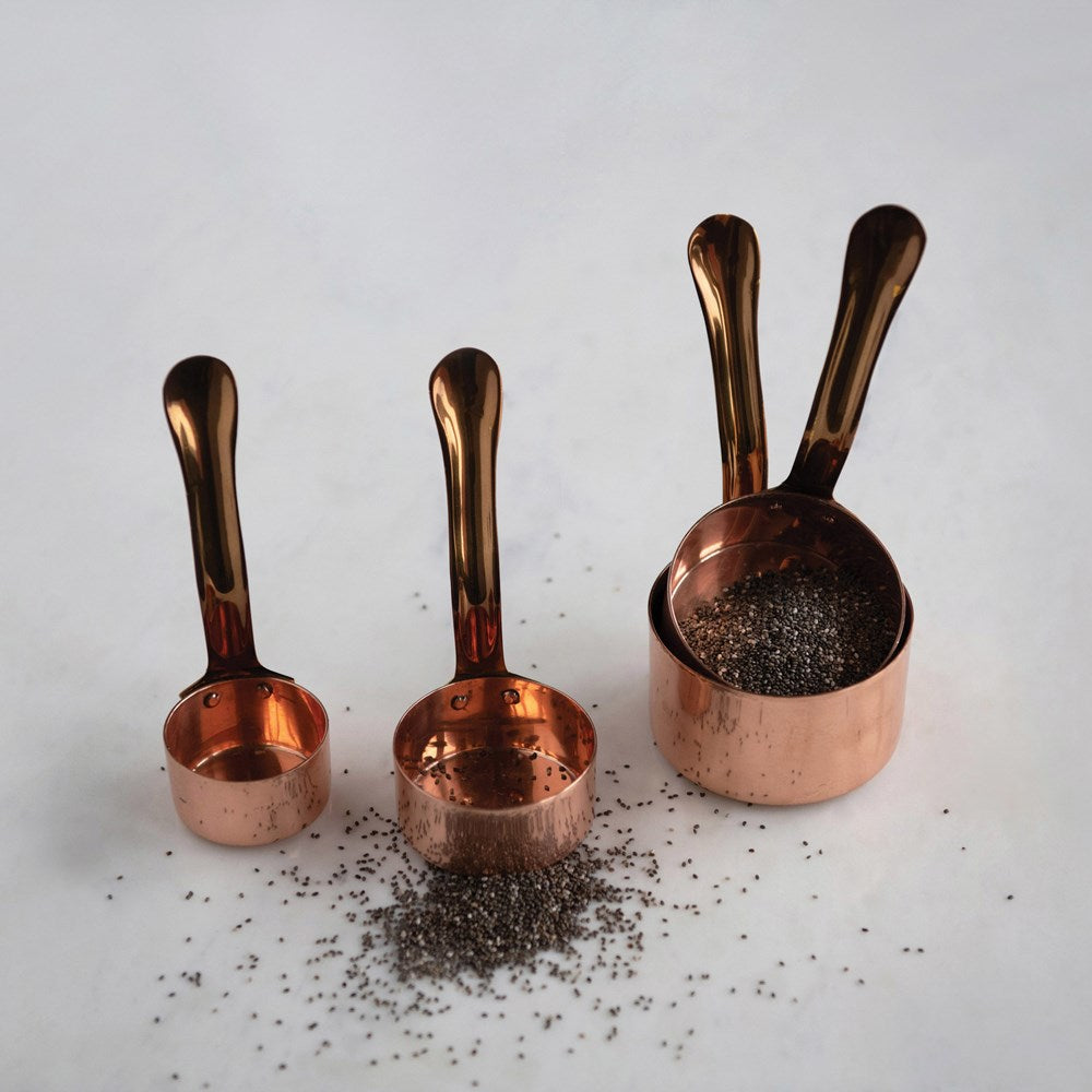 Copper Measuring Cups