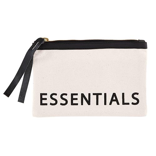 Canvas “Essentials” Pouch