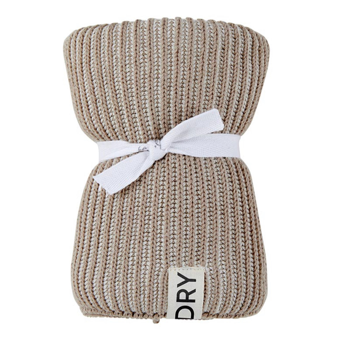 Natural Striped Kitchen Towel
