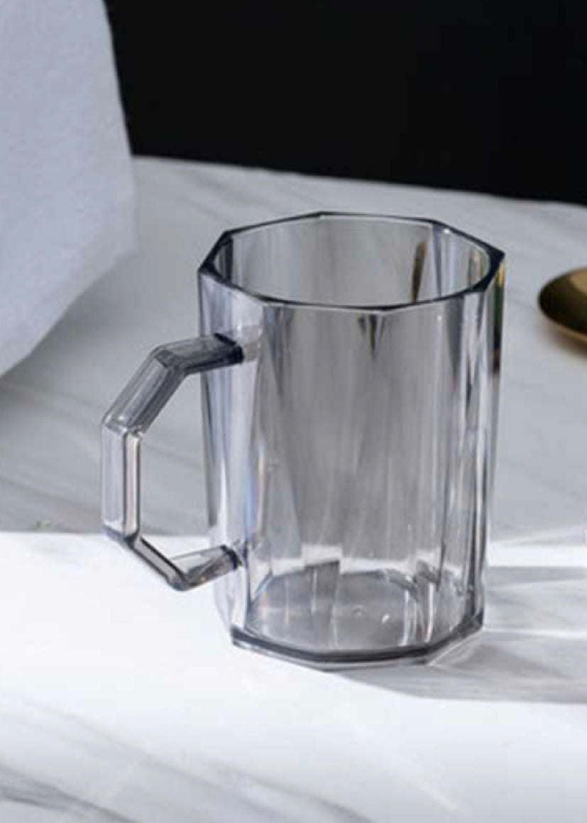 Minimalist Transparent Mug Set (2)