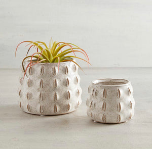 Textured Accent Pot