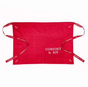 “Comfort + Joy” Holiday Apron
