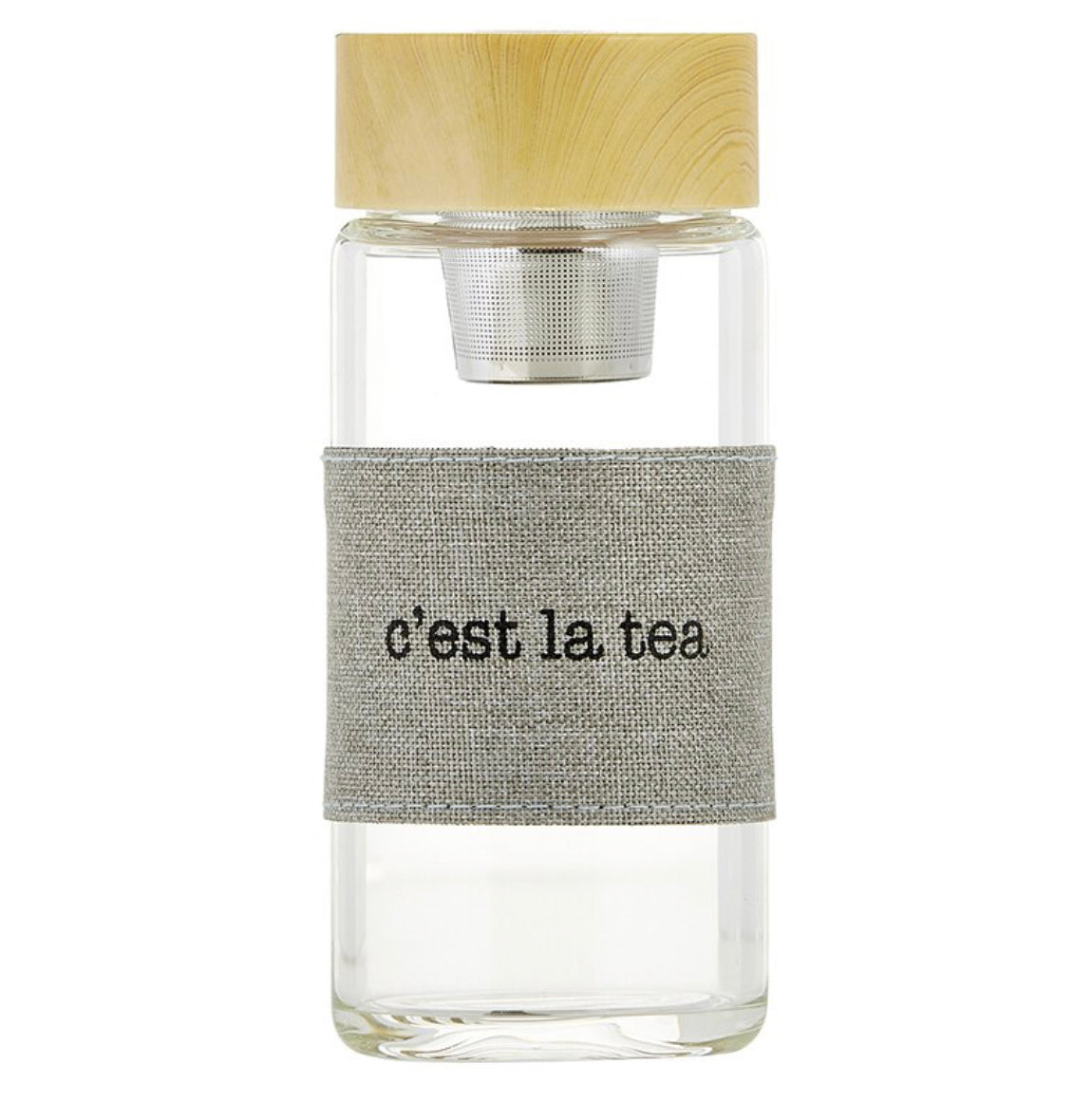 “C’est la tea" Glass Infuser