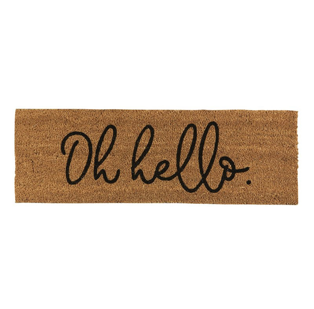 "Oh HELLO" Doormat