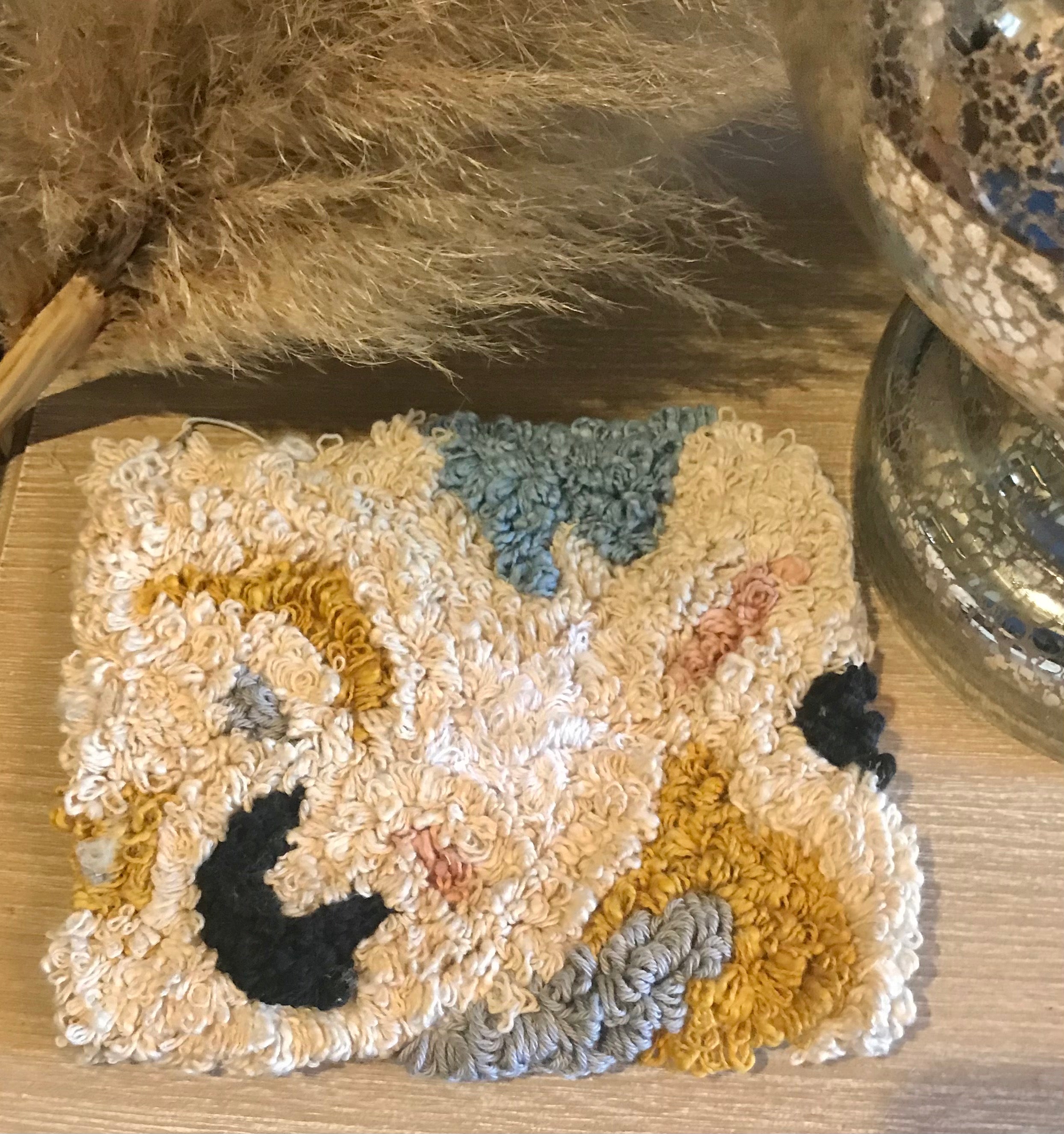 Textured Accent Clutch