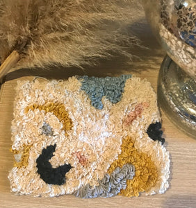 Textured Accent Clutch