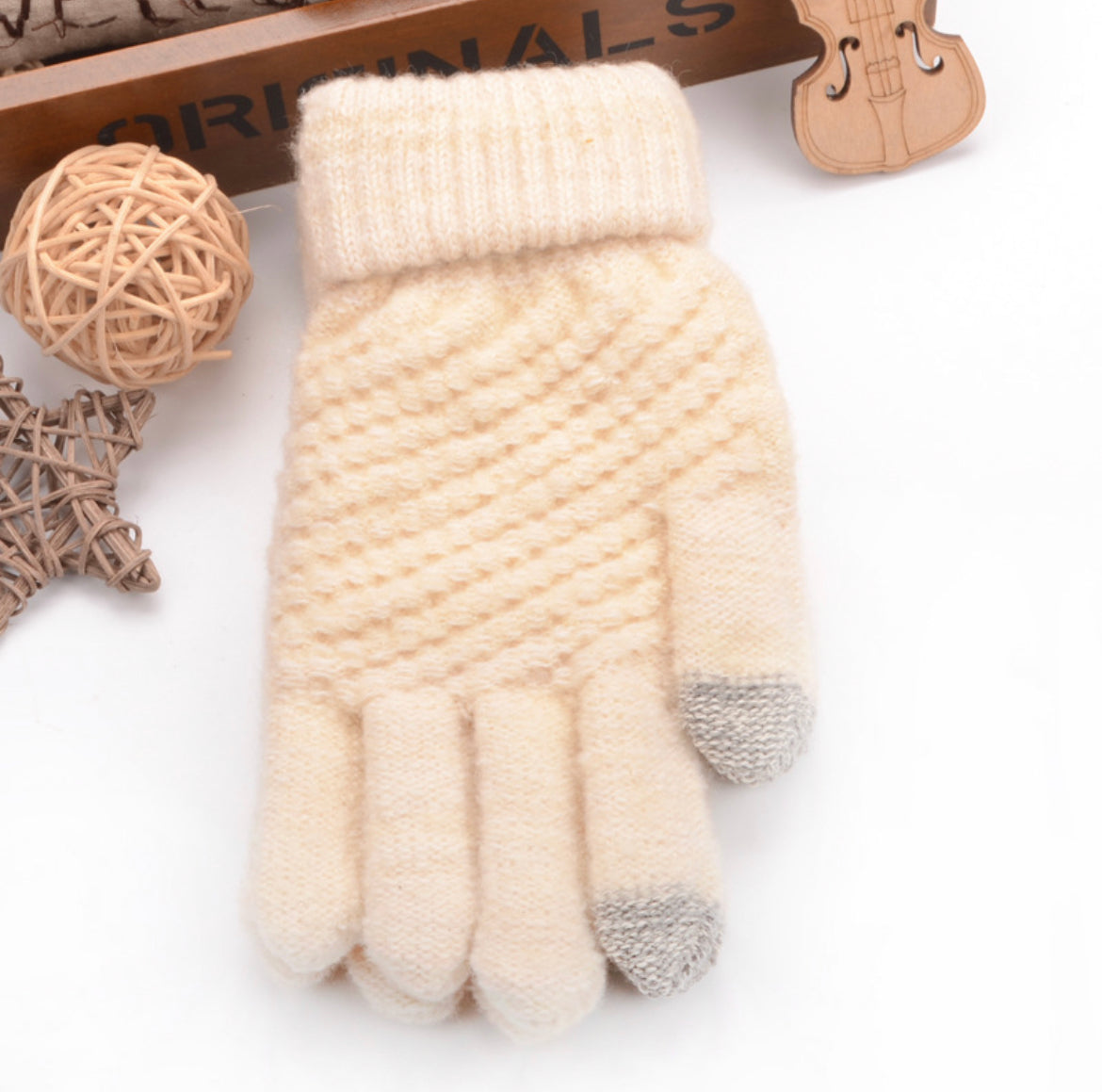 Knitted Thermal Gloves (3 colors)
