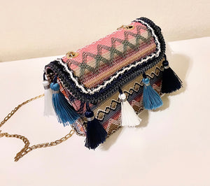 Tribal Tassel Handbag