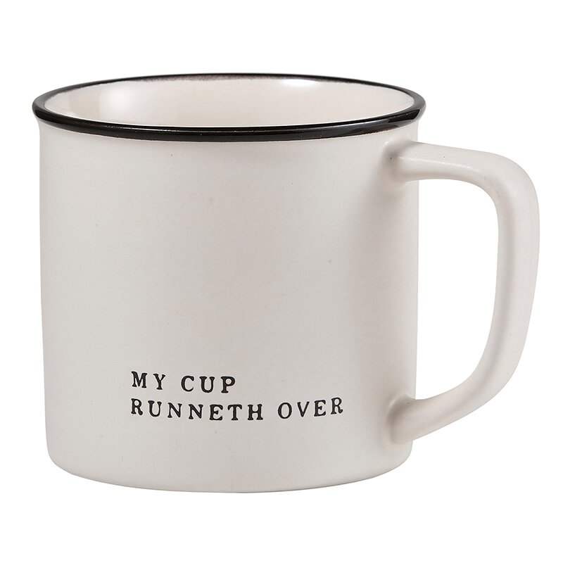 "My Cup Runneth Over" Mug