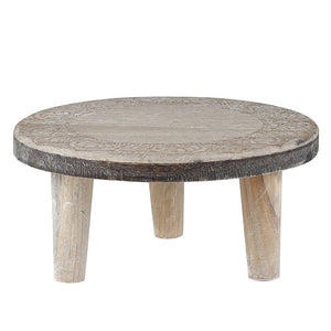 Etched Wood Riser