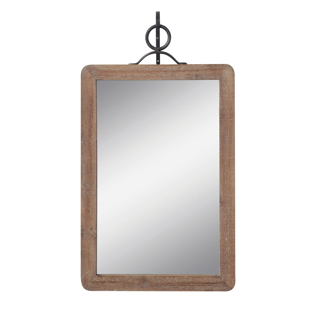 Wood Framed Wall Mirror
