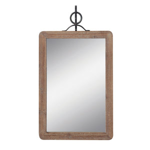 Wood Framed Wall Mirror